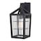 Vaxcel Gage 7-in Black Outdoor Farmhouse Wire Cage Wall Lantern, Dusk to Dawn T0589 - alternate 1